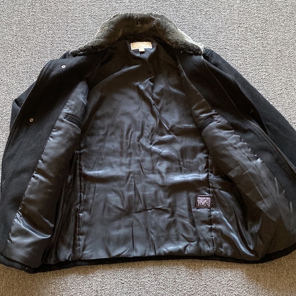 Michael Kors pea coat large mens - Picture 4 of 7